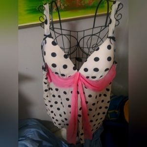 Sexy plus size teddy